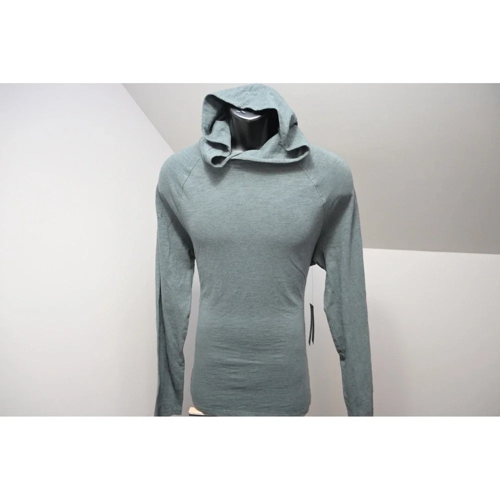 Banana Republic Hoodie Men Medium Green Vintage Tee Slub Lightweight NWT